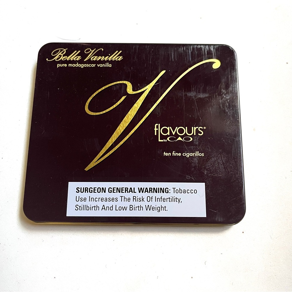 Bella Vanilla Flavours Tin
